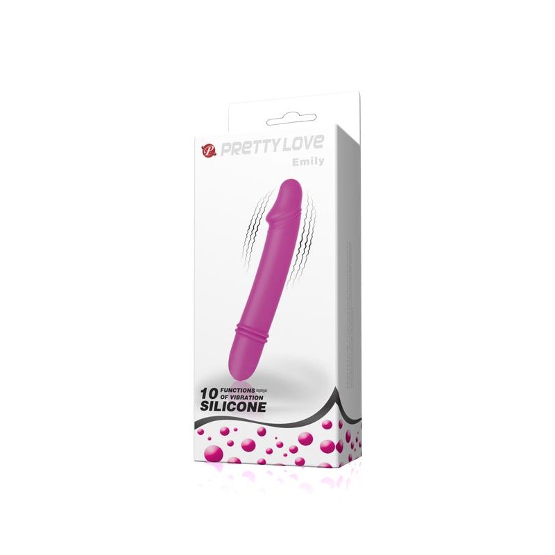 Mini penis wibrator realistyczny sex 12cm 10trybów